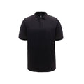 Craftright Black Short Sleeve Polo Shirt Large - Lightweight - Breathable - Ribbed Collar - SuperSaverAU - view 1