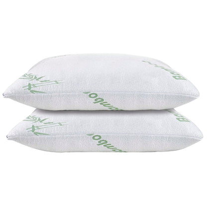 Ramesses Bamboo Memory Foam Pillow Twin Pack