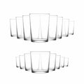 LAV Bodega 16 Piece Glass Tumbler Set 340mL And 510mL Minimalist — image 2