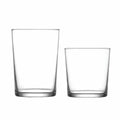 LAV Bodega 16 Piece Glass Tumbler Set 340mL And 510mL Minimalist — image 3