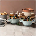 Over and Back 6 Piece Handled Soup Mug Set Modern Colour Palette