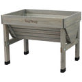 Takasho VegTrug Small Raised Garden Bed 1M Grey - SuperSaverAU - view 1