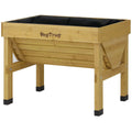 Takasho VegTrug Small Raised Garden Bed 1M Natural - SuperSaverAU - view 1