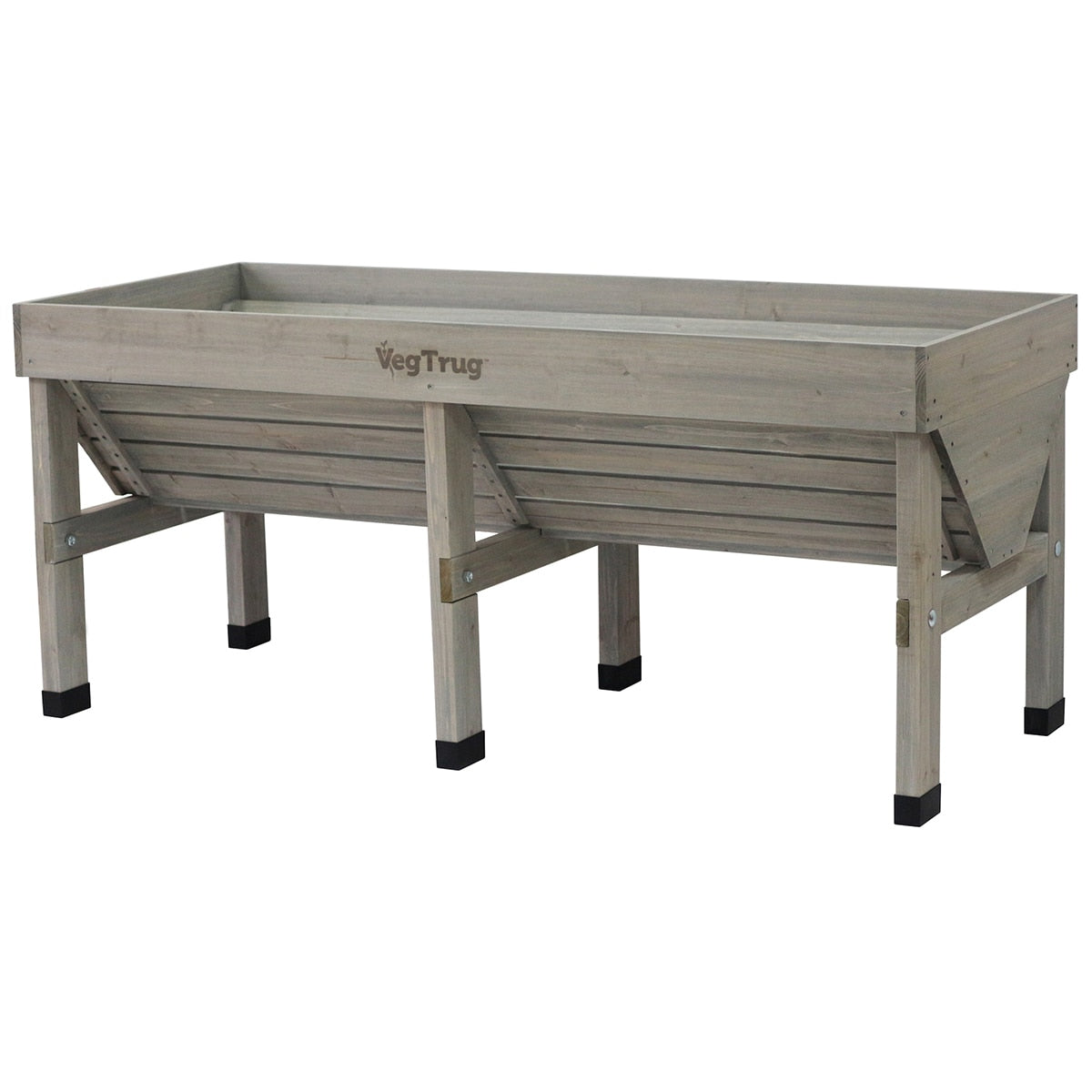 Takasho Medium VegTrug Raised Garden Bed 1.8m Grey - SuperSaverAU - view 1