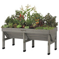 Takasho Medium VegTrug Raised Garden Bed 1.8m Grey - SuperSaverAU - view 2