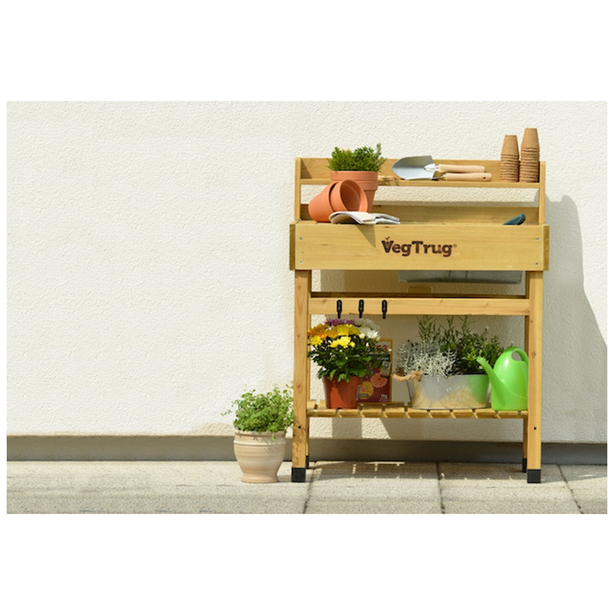 Takasho VegTrug Potting Table Natural