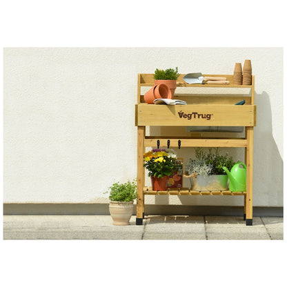 Takasho VegTrug Potting Table Natural