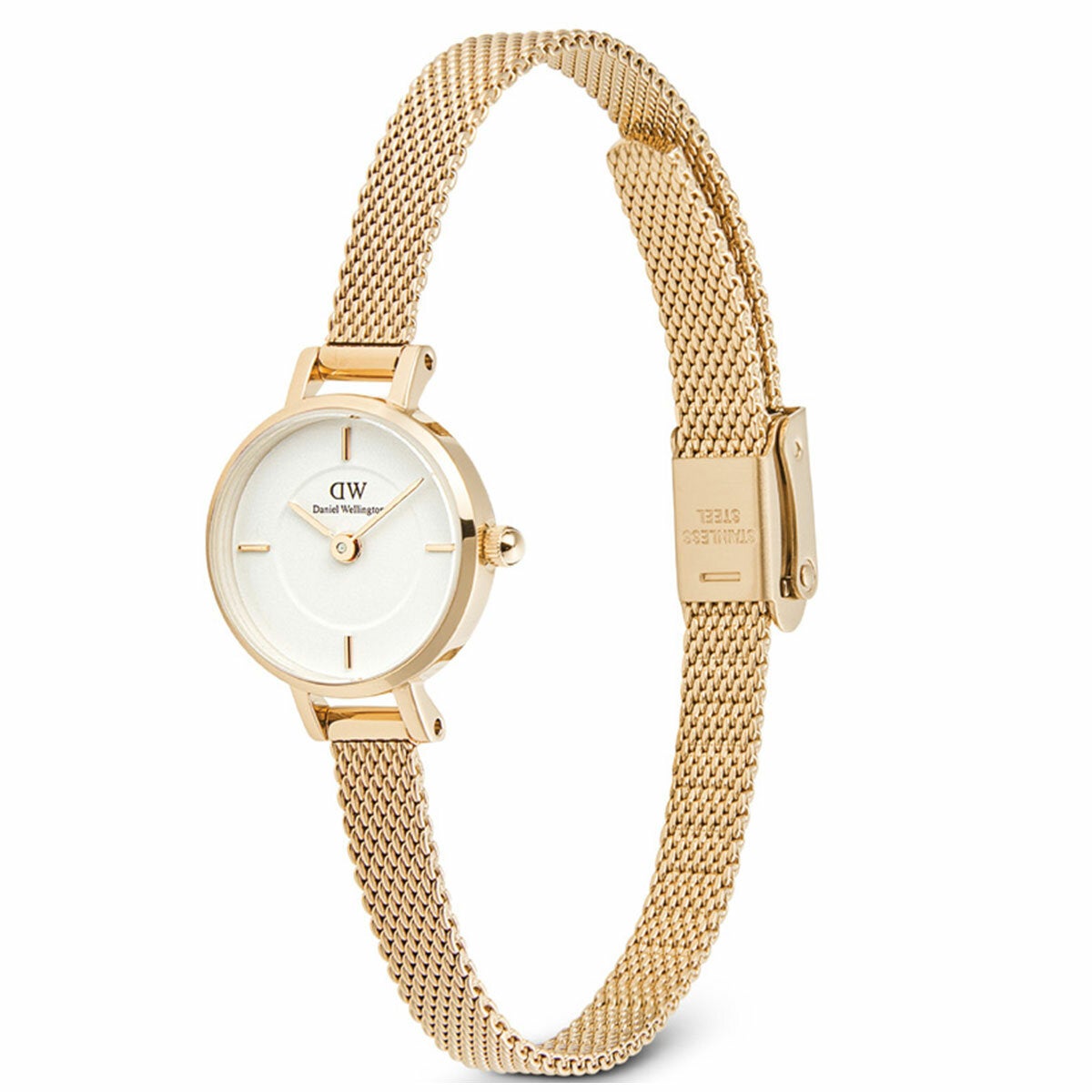 Daniel Wellington Gold Mesh Wristwatch Petite Mini Evergold Women's DW00100745 — image 4