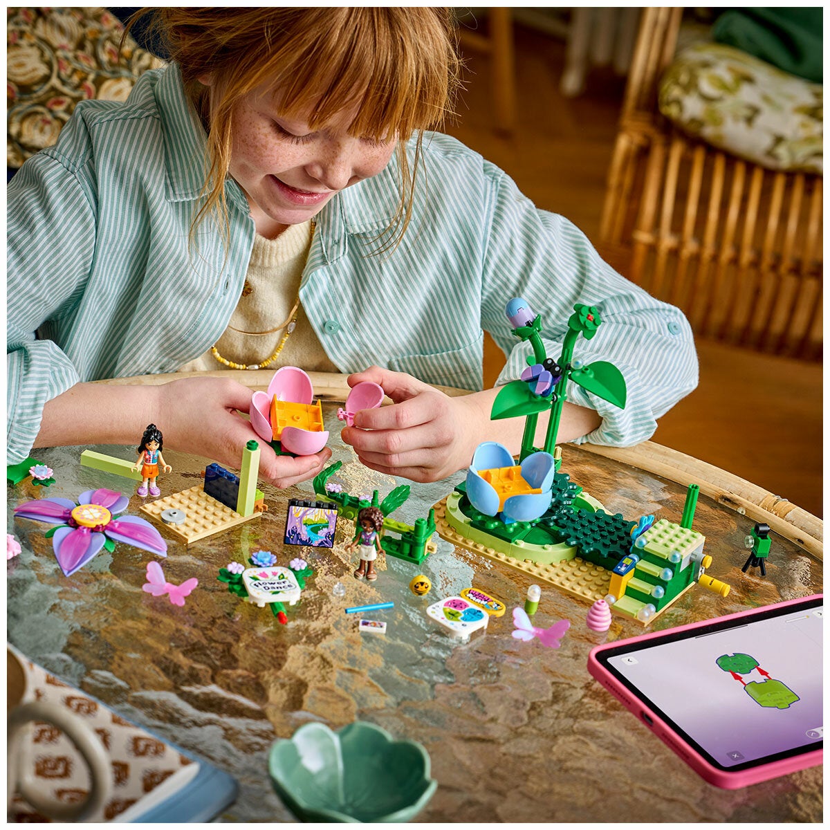 LEGO Spinning Flower and Fairy Teacup Ride Friends Playset Ages 7 Plus 42702 — image 2