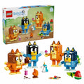 LEGO Bluey Family Posable Figure Toy Set Brick Built Ages 5 Plus 11217