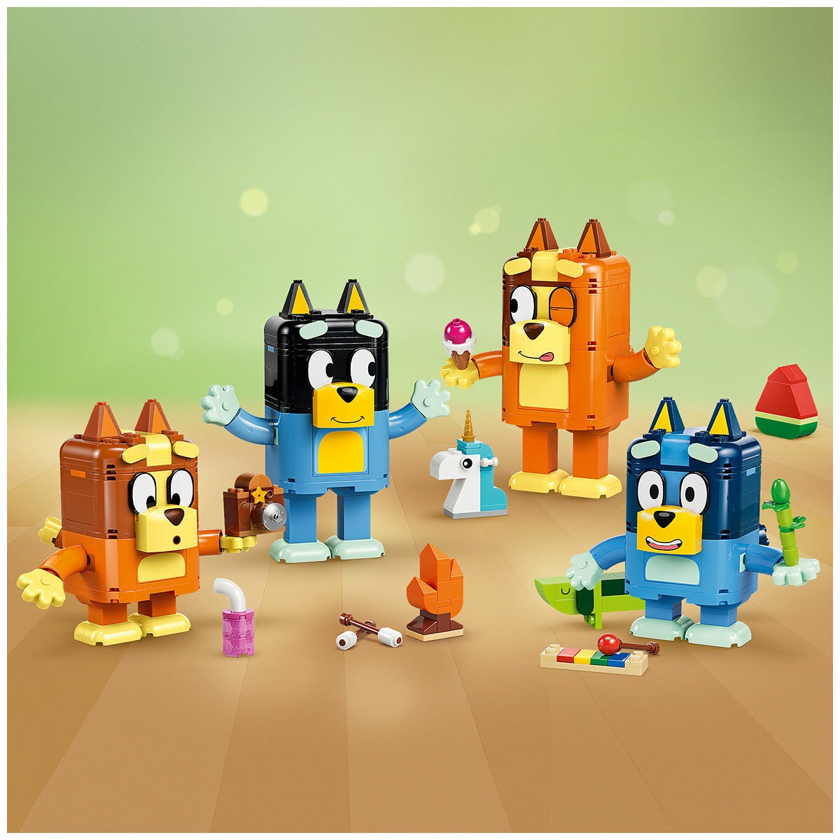 LEGO Bluey Family Posable Figure Toy Set Brick Built Ages 5 Plus 11217 — image 5