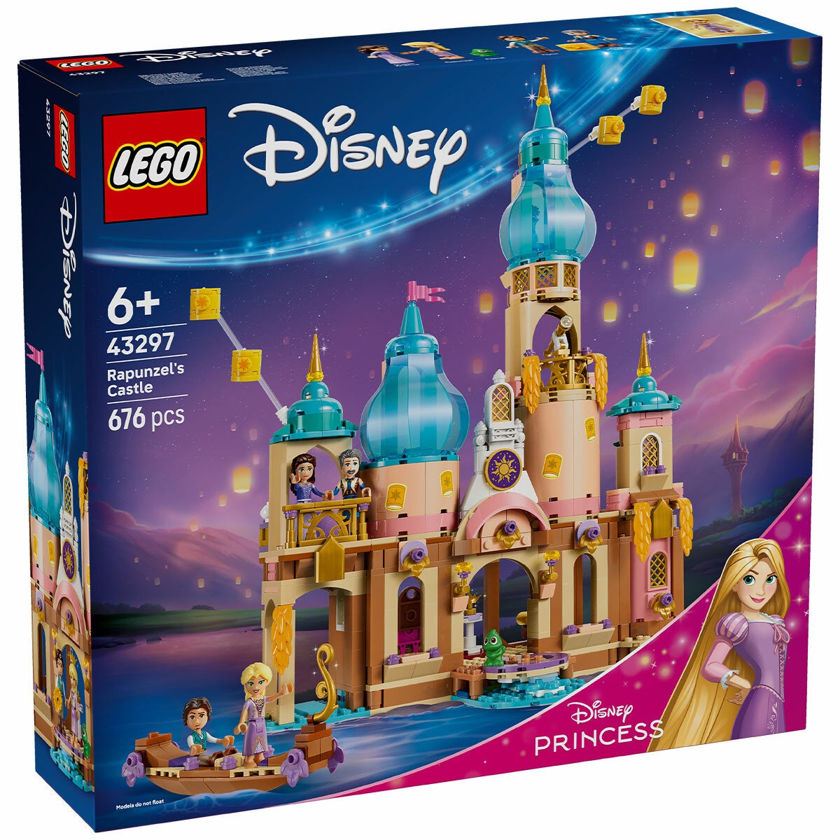 LEGO Rapunzel Castle Playset Disney Princess Building Toy Ages 6 Plus 43297 — image 8