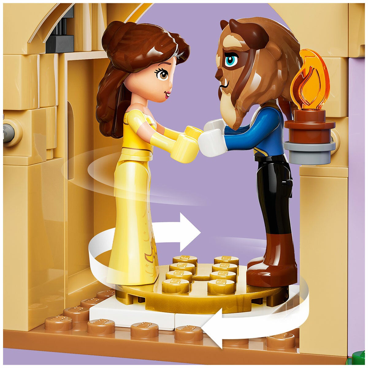 LEGO Belle and the Beast Enchanted Castle Disney Princess Playset Toy 43289 — image 7
