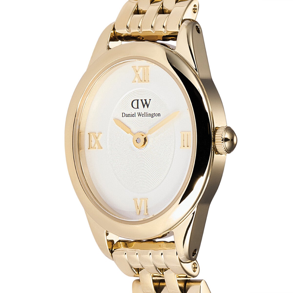 Daniel Wellington White Dial Wristwatch Gold Beans Link Ophelia Mini DW00100803 — image 2