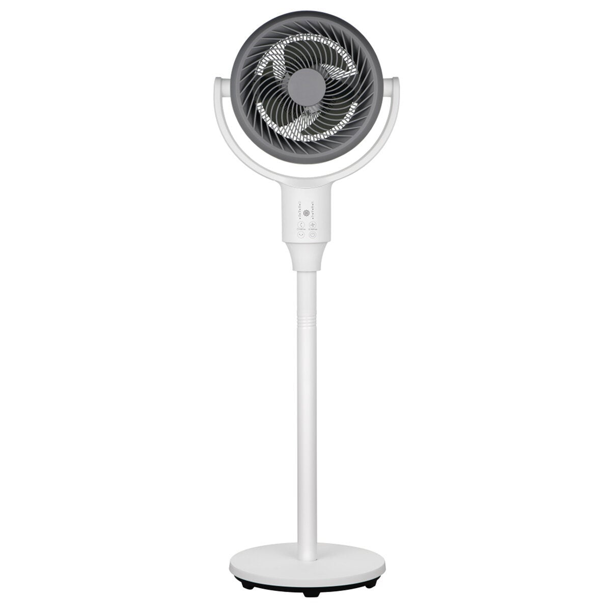 Midea Air Circulator Turbo Fan Adjustable Telescoping Stand 4 Speed Remote
