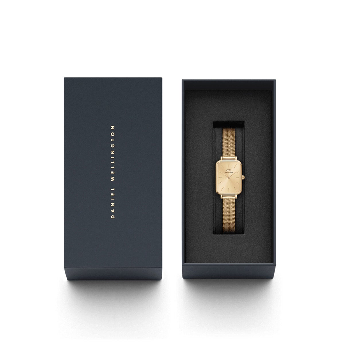 Daniel Wellington Gold Dial Wristwatch Quadro Unitone Women's DW00100485 — image 2