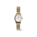 Daniel Wellington White Dial Wristwatch Gold Beans Link Ophelia Mini DW00100803