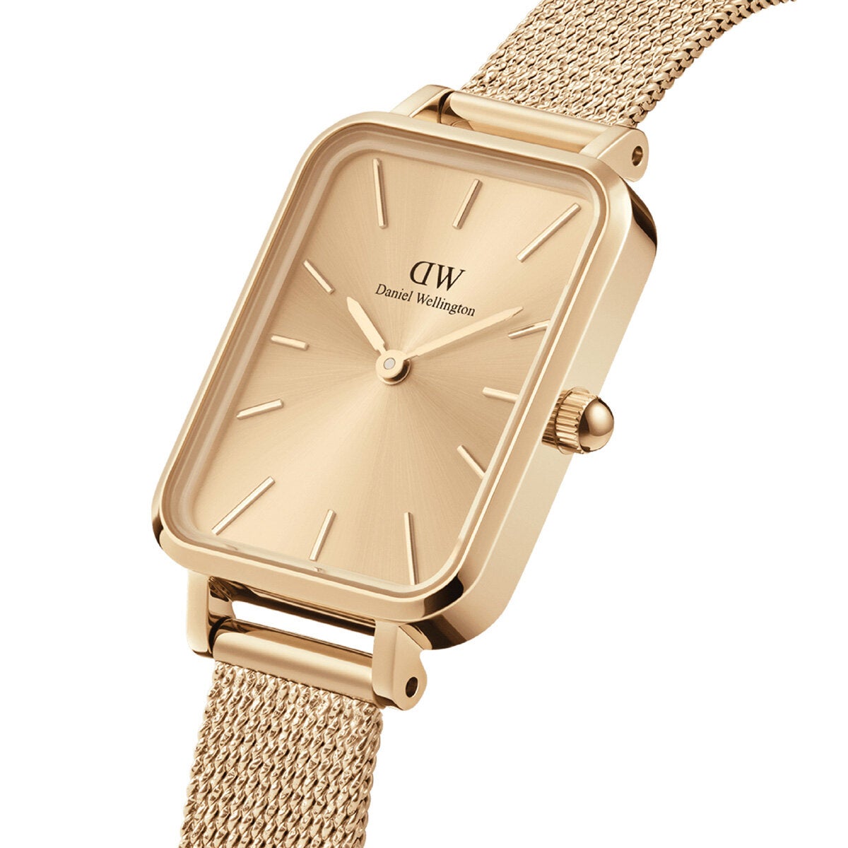 Daniel Wellington Gold Dial Wristwatch Quadro Unitone Women's DW00100485 — image 4