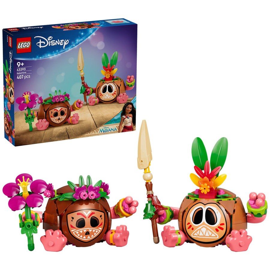 LEGO Moana Kakamora Disney Brick Built Figures 407 Pieces Display 43293