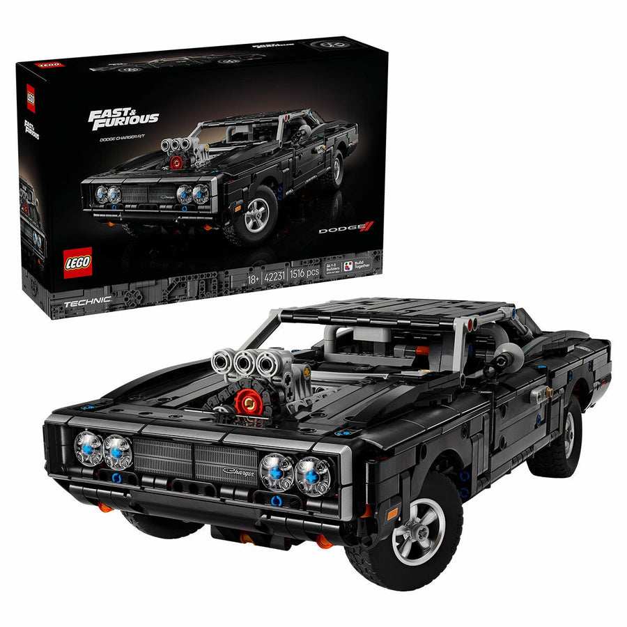 LEGO Dodge Charger RT Model Car Kit Technic Fast and Furious 42231