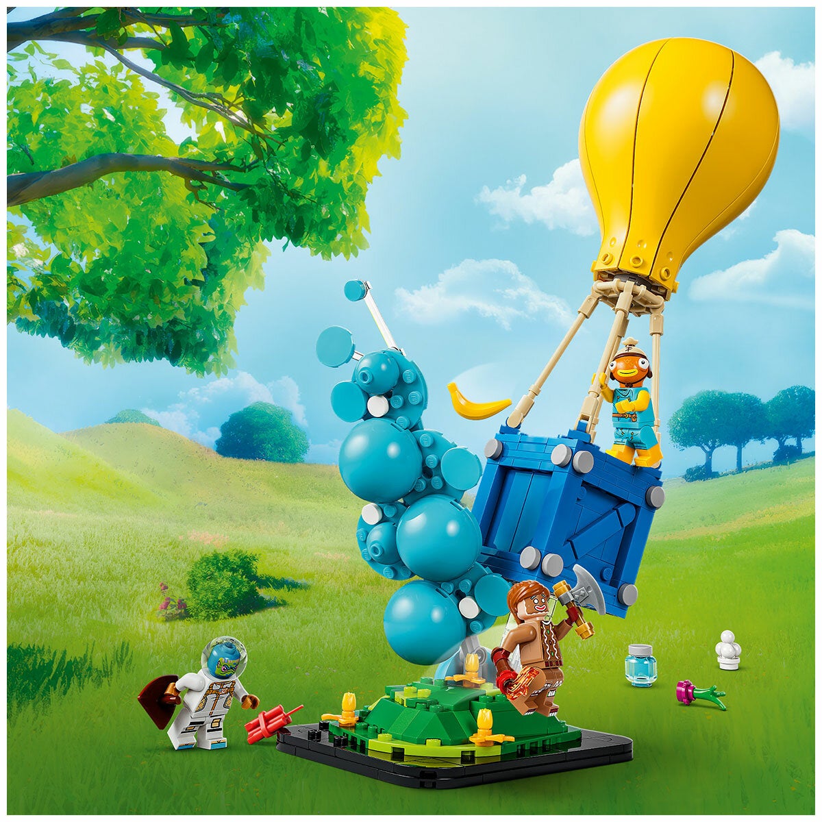 LEGO Supply Drop Fortnite Construction Toy Display Model Ages 10 Plus 77080 — image 5