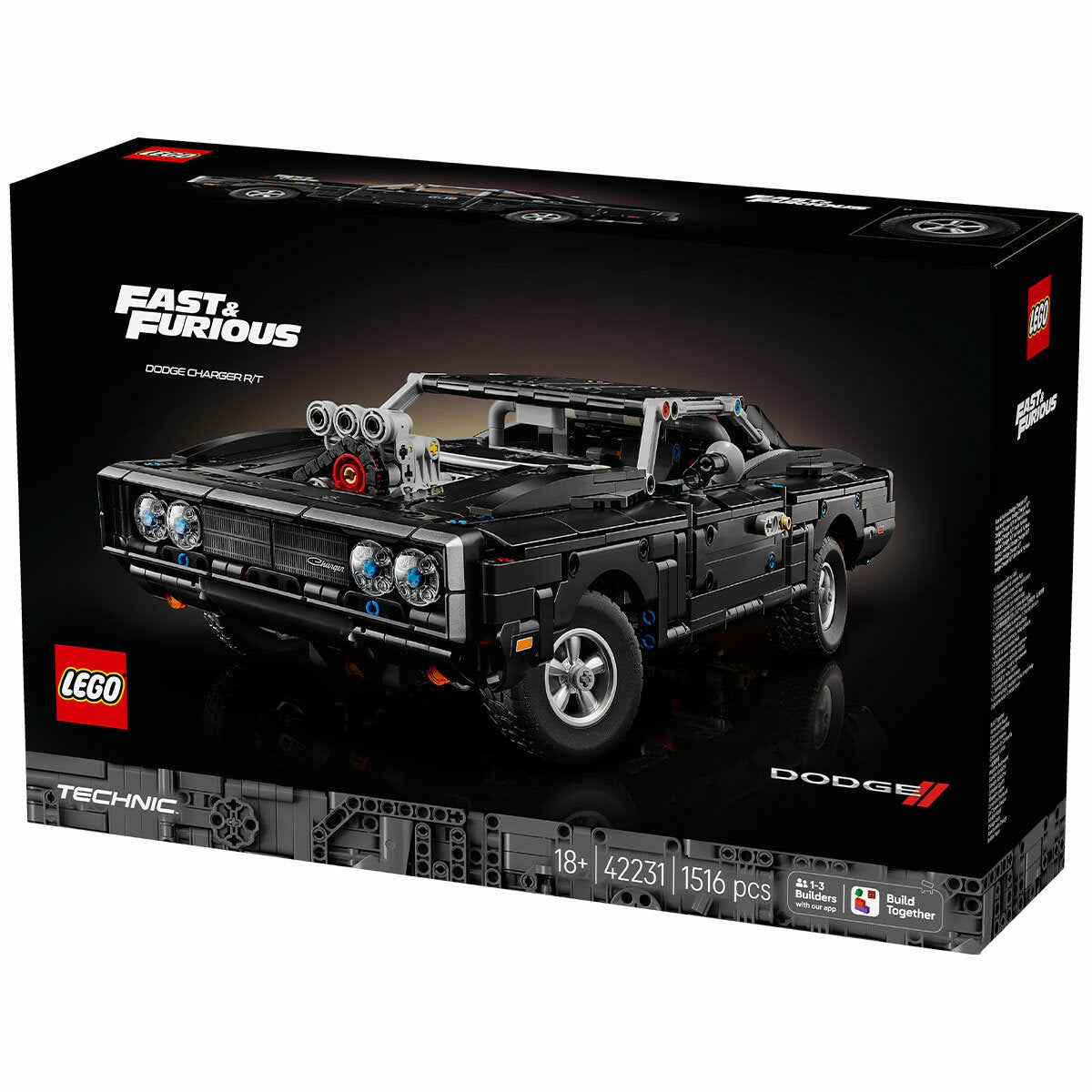LEGO Dodge Charger RT Model Car Kit Technic Fast and Furious 42231 — image 7