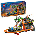 LEGO Lava Land Roller Coaster Park City Construction Toy 1165 Pieces 60501