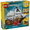 LEGO Iconic Pirate Ship Creator 3 in 1 Construction Toy 1074 Pieces 31387 — image 2