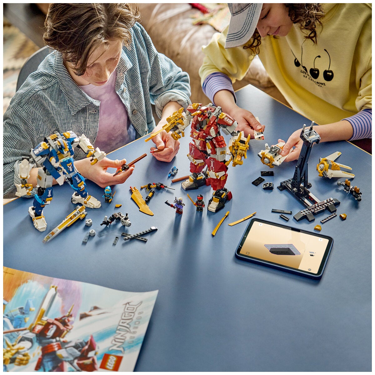 LEGO Twin Titan Mechs Posable Action Figures NINJAGO 1707 Pieces 71870 — image 8