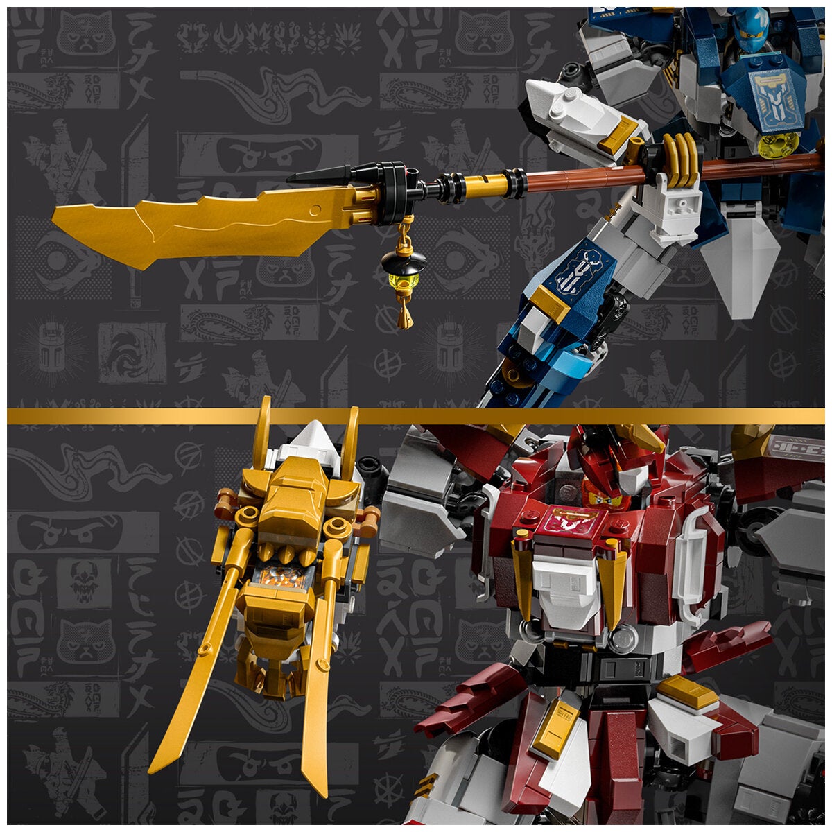 LEGO Twin Titan Mechs Posable Action Figures NINJAGO 1707 Pieces 71870 — image 6