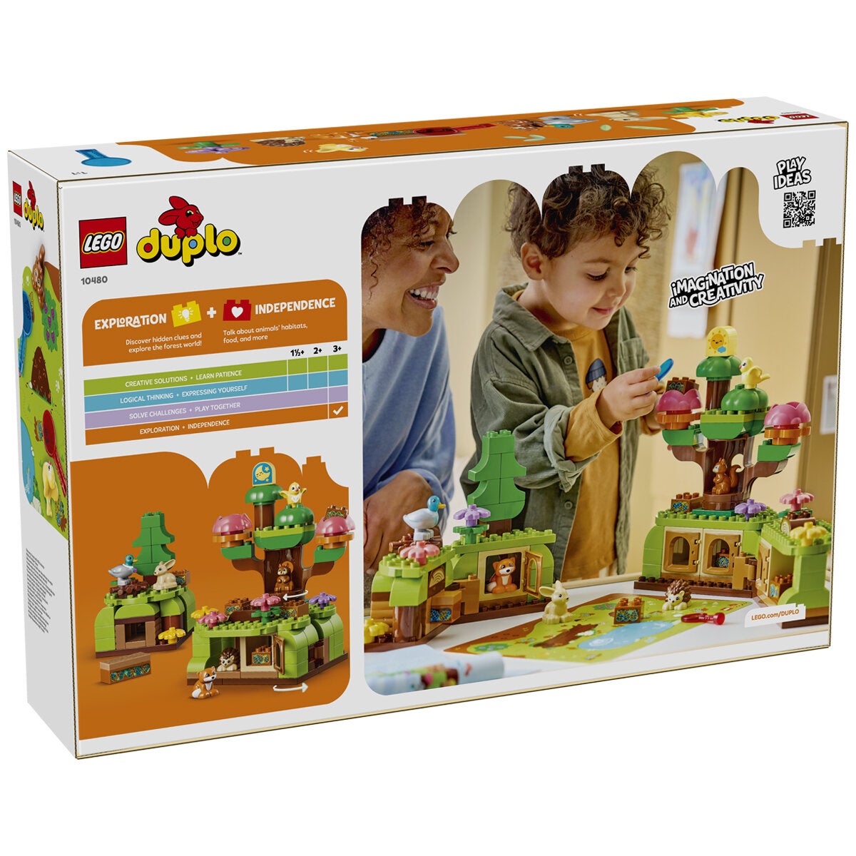 LEGO Discovery Forest Wild Animals DUPLO Toddler Building Toy 131 Pieces 10480 — image 3