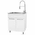 Presenza All in One 72cm Slim Shaker Cabinet With Sink And Chef Faucet