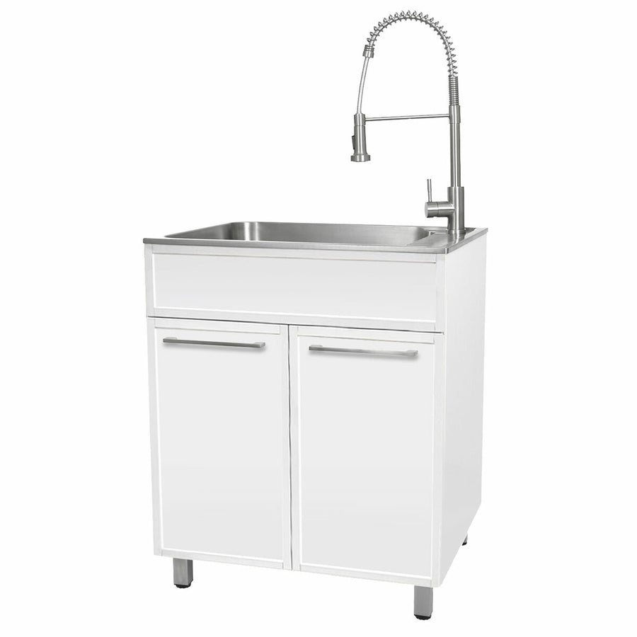 Presenza All in One 72cm Slim Shaker Cabinet With Sink And Chef Faucet