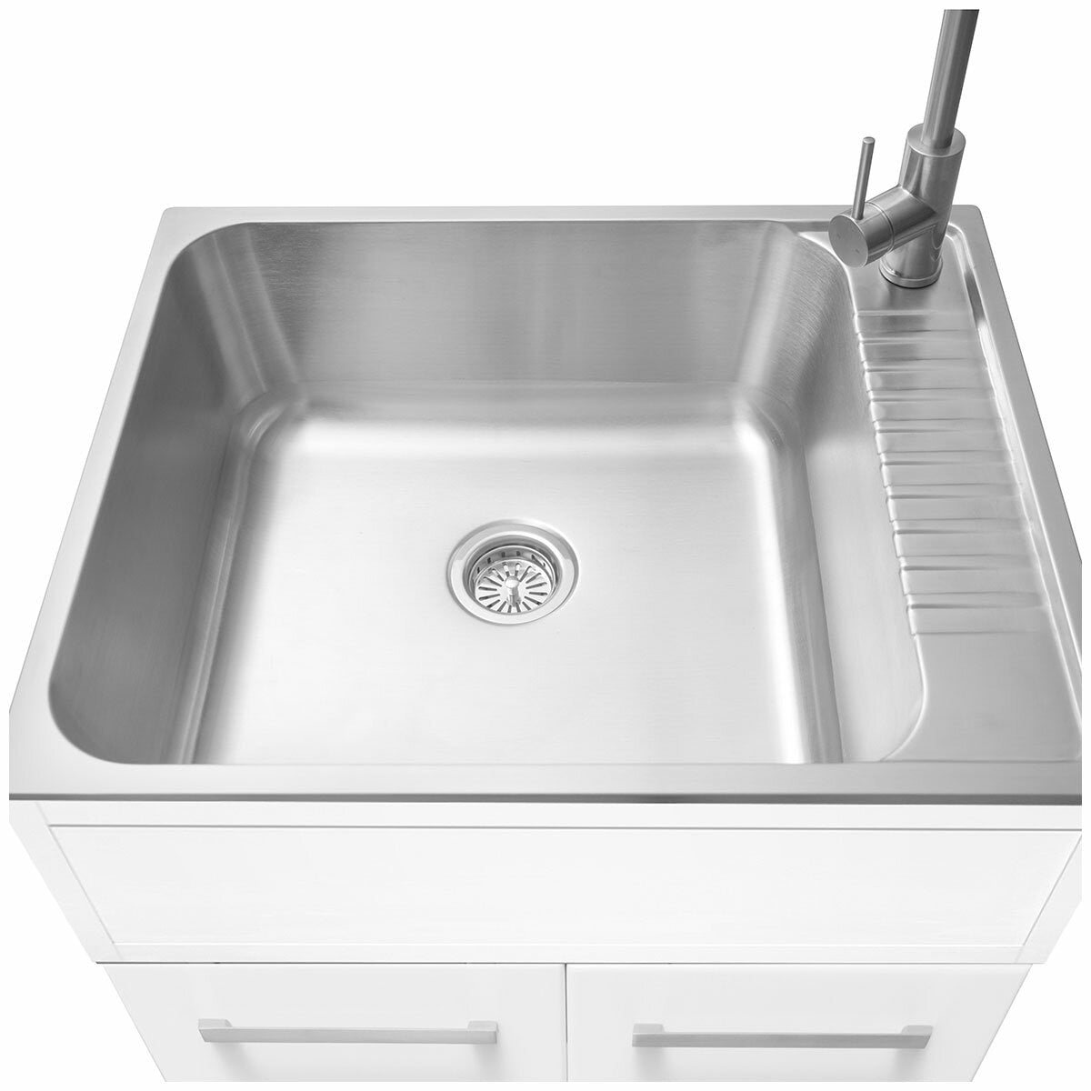 Presenza All in One 72cm Slim Shaker Cabinet With Sink And Chef Faucet