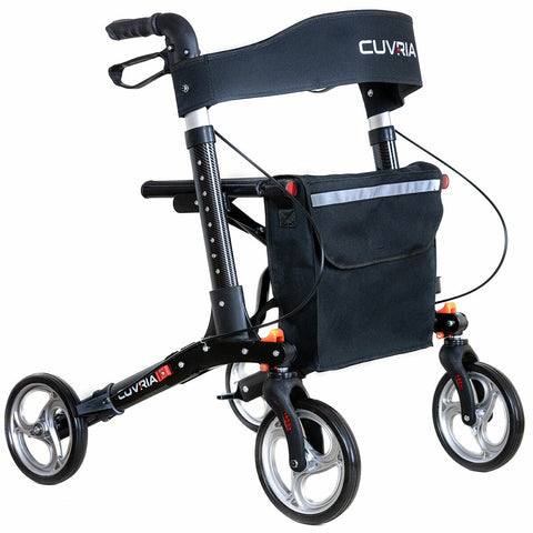 Cuvria Rollator Carbon Fiber Print 20.3 cm Wheel