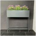 Greenlife Galvanised Steel Raised Garden Bed 800 x 240 x 800mm 2 Pack Powder Coated — image 2