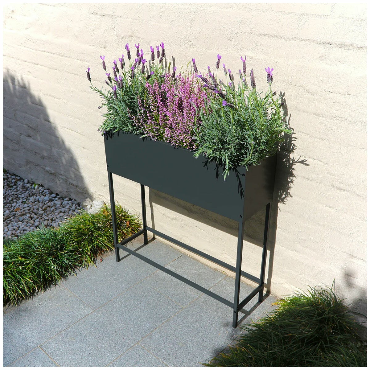 Greenlife Galvanised Steel Raised Garden Bed 800 x 240 x 800mm 2 Pack Powder Coated — image 5