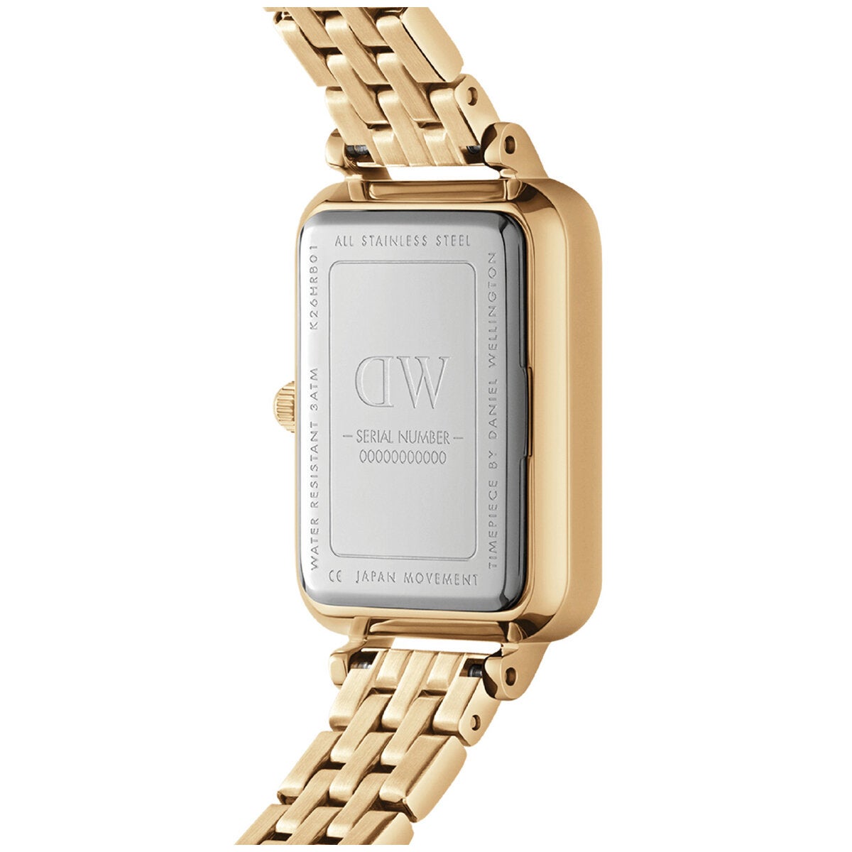 Daniel Wellington Gold 5 Link Wristwatch White Dial Quartz Women's DW00100622 — image 3