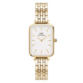 Daniel Wellington Gold 5 Link Wristwatch White Dial Quartz Women's DW00100622