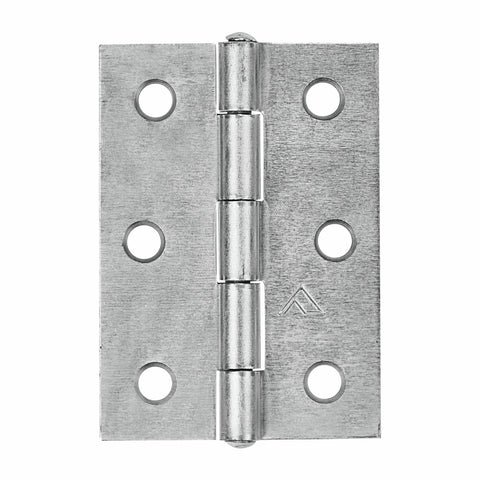 Pinnacle Butt Hinge - 100mm - Satin Chrome Plated - Loose Pin - SuperSaverAU - view 1
