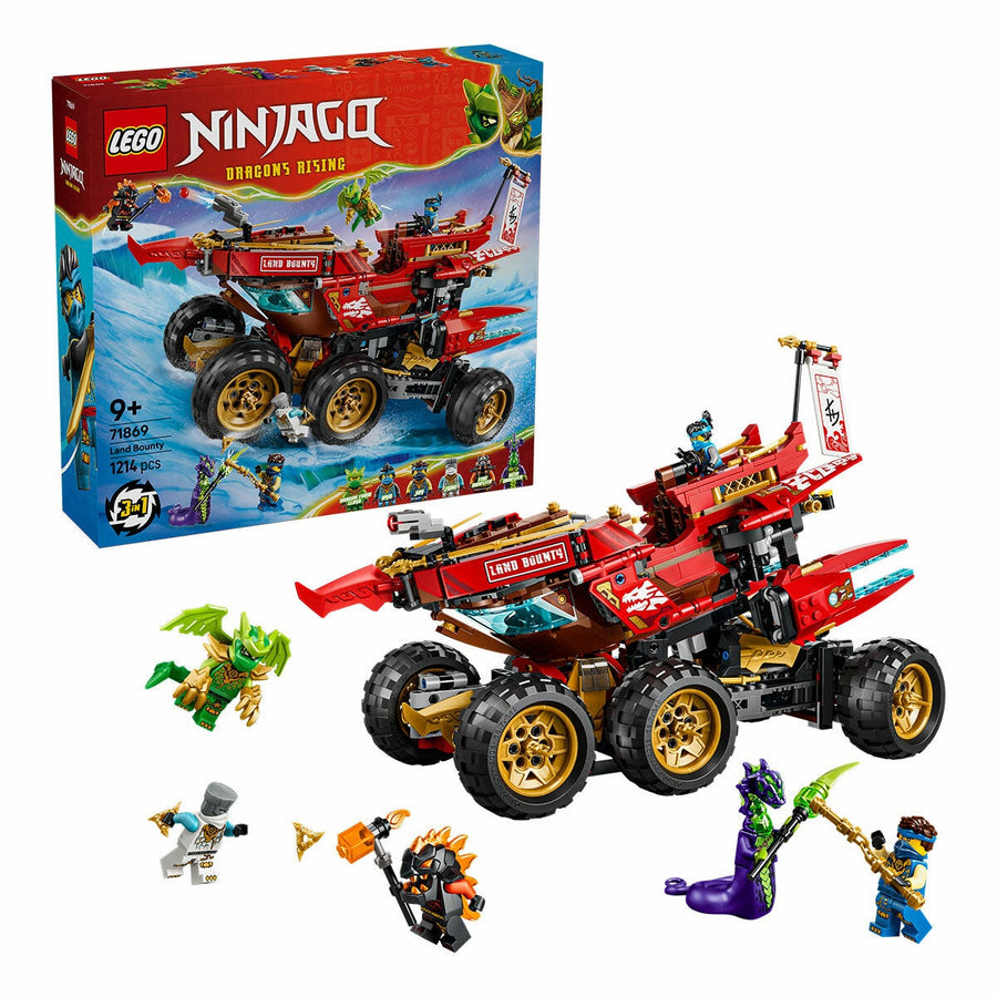 LEGO Land Bounty Toy Truck NINJAGO Construction Set Ages 9 Plus 71869