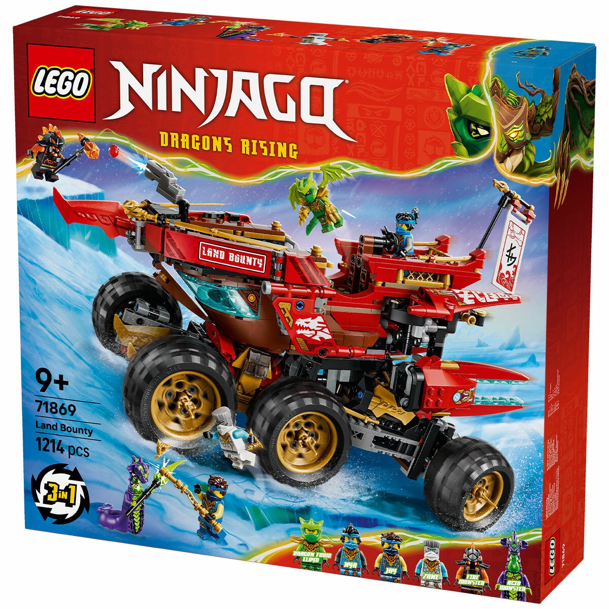 LEGO Land Bounty Toy Truck NINJAGO Construction Set Ages 9 Plus 71869 — image 8
