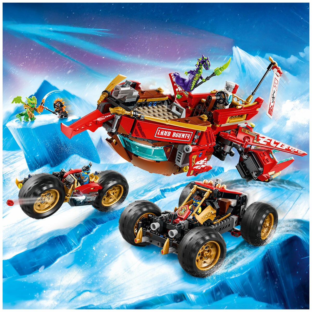 LEGO Land Bounty Toy Truck NINJAGO Construction Set Ages 9 Plus 71869 — image 6