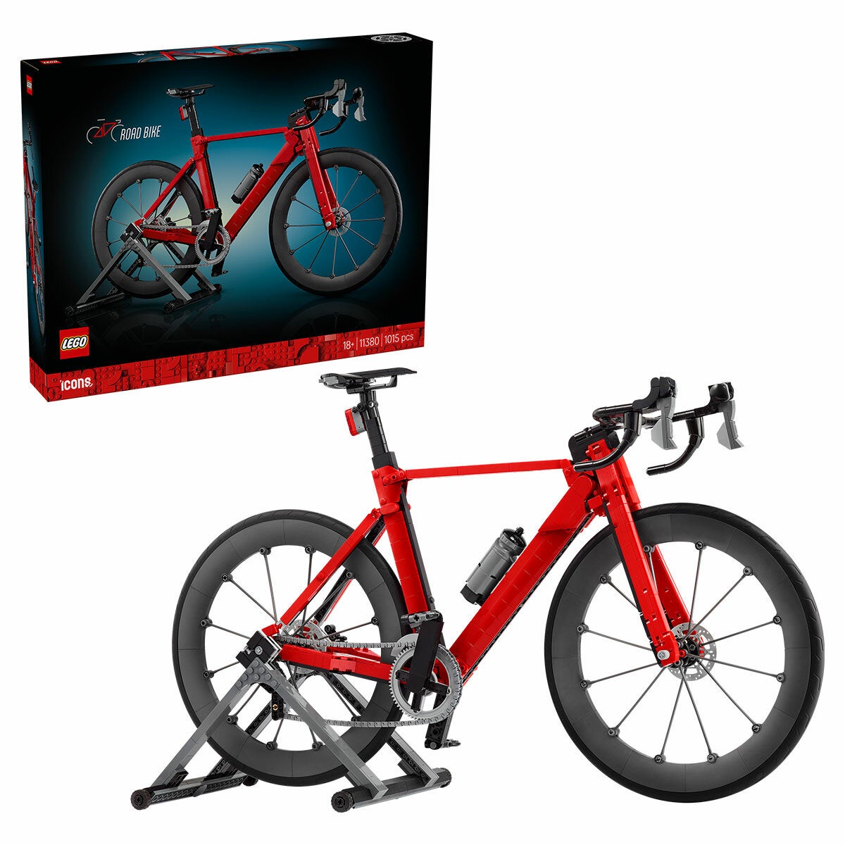 LEGO Road Bike Model Kit Icons Sports Decor Collectible 11380