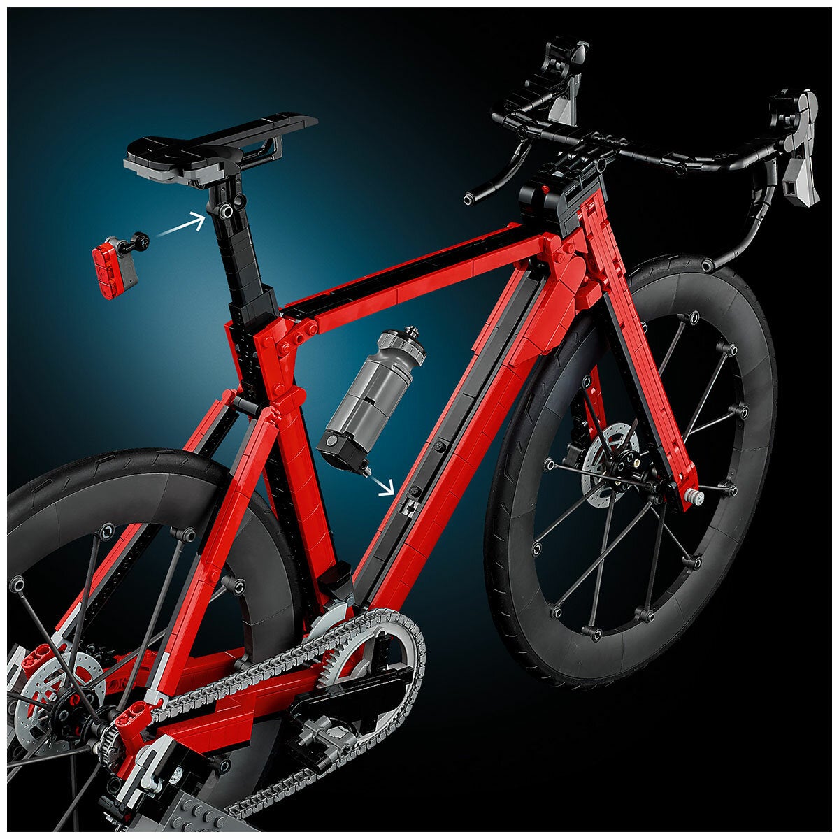 LEGO Road Bike Model Kit Icons Sports Decor Collectible 11380 — image 6