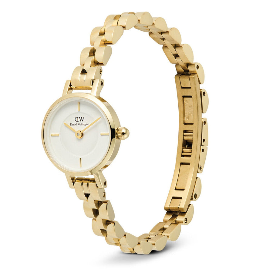 Daniel Wellington White Dial Wristwatch Petite Mini Arch 3 ATM Women's DW00100855