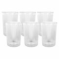 Avanti 6 Pack Coffee Glasses 250ml Double Wall Borosilicate Rigato Ribbed — image 2