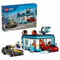 LEGO Drive Through Car Wash City Playset With 2 Toy Cars Ages 6 Plus 60497