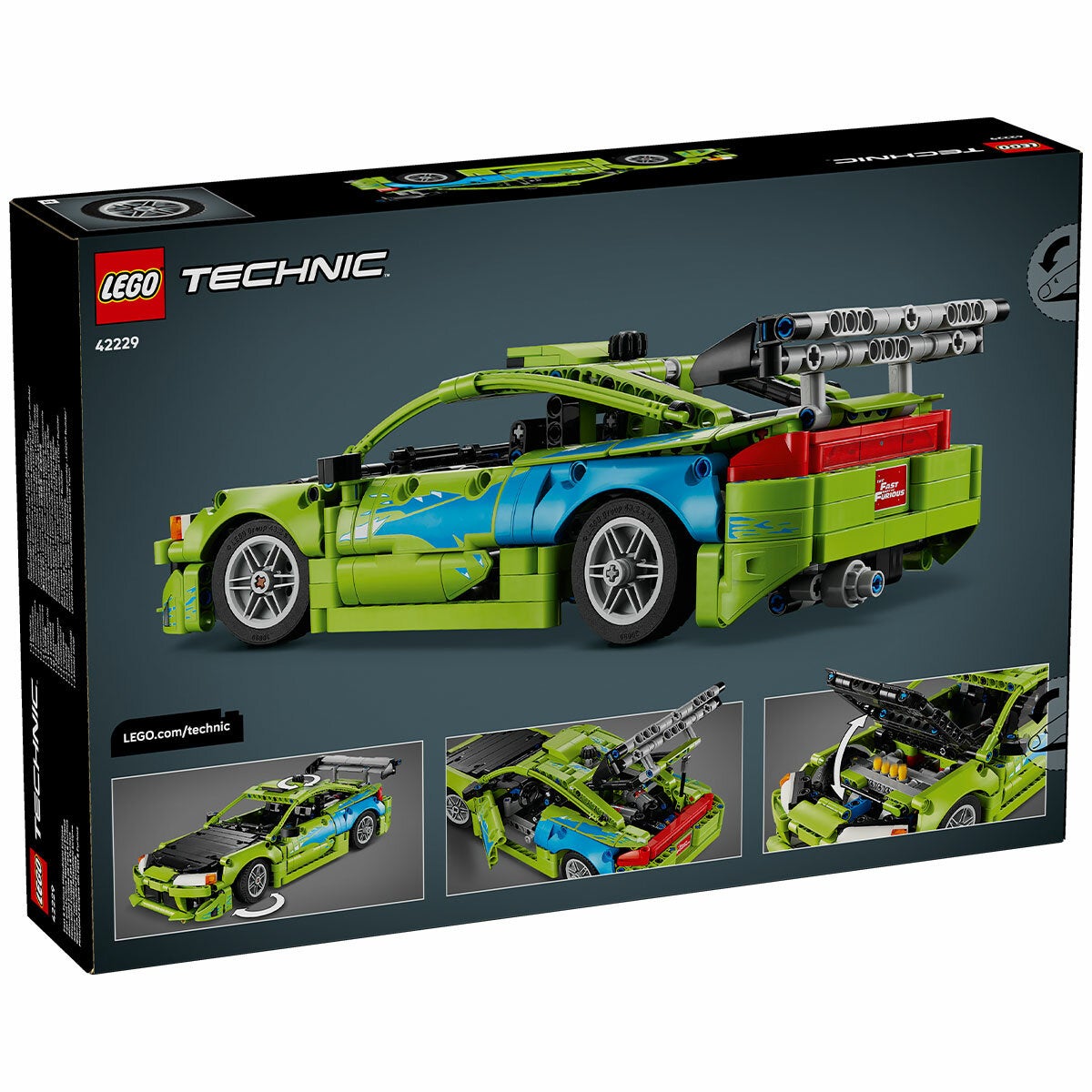 LEGO Mitsubishi Eclipse Model Car Kit Technic Fast and Furious 42229 — image 8