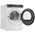 Haier 8kg Heat Pump Dryer - White, 8 Star Energy Rating, Fewer Tangles - HDHPS80NW1